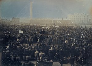 ケニントン・コモンに関するグレート・チャーティスト会議の見解 作： William Edward Kilburn